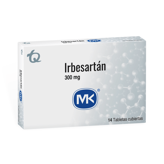 Irbesartan 300 mg x 14 tabletas (MK)