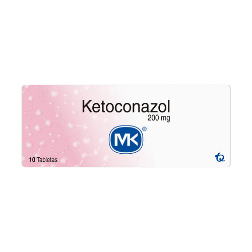Ketoconazol 200 mg x 10 tabletas (MK)