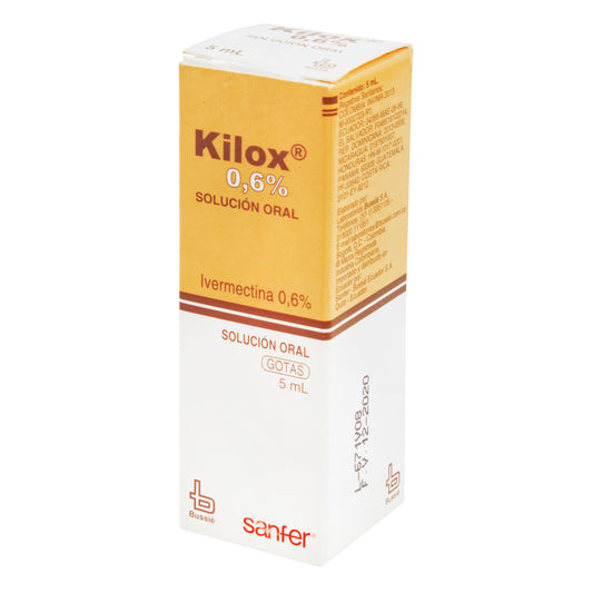 Kilox Gotas 0.6% x 5mL
