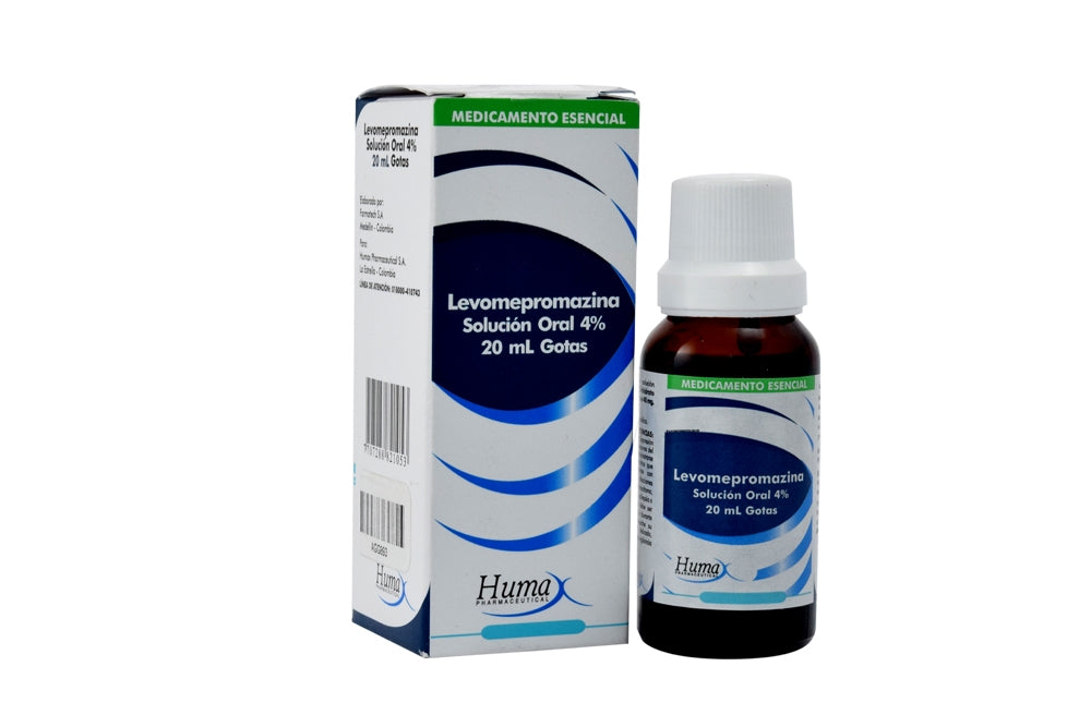 Levomepromazina Gotas 4% x 20mL (Humax)