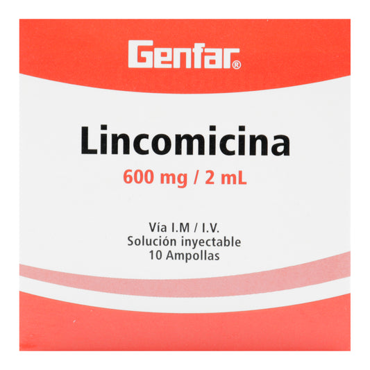 Lincomicina 600mg/2mL (Genfar)