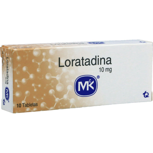 Loratadina 10 mg x 10 tabletas (MK)