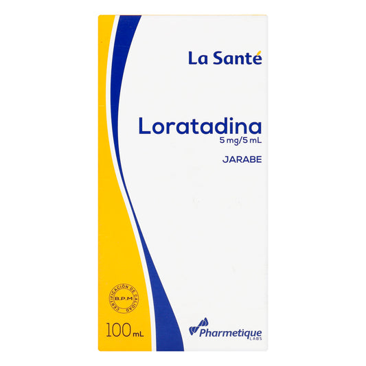Loratadina Jarabe x 100mL (La Santé)
