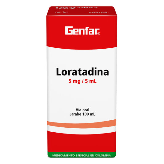 Loratadina Jarabe x 100mL (Genfar)