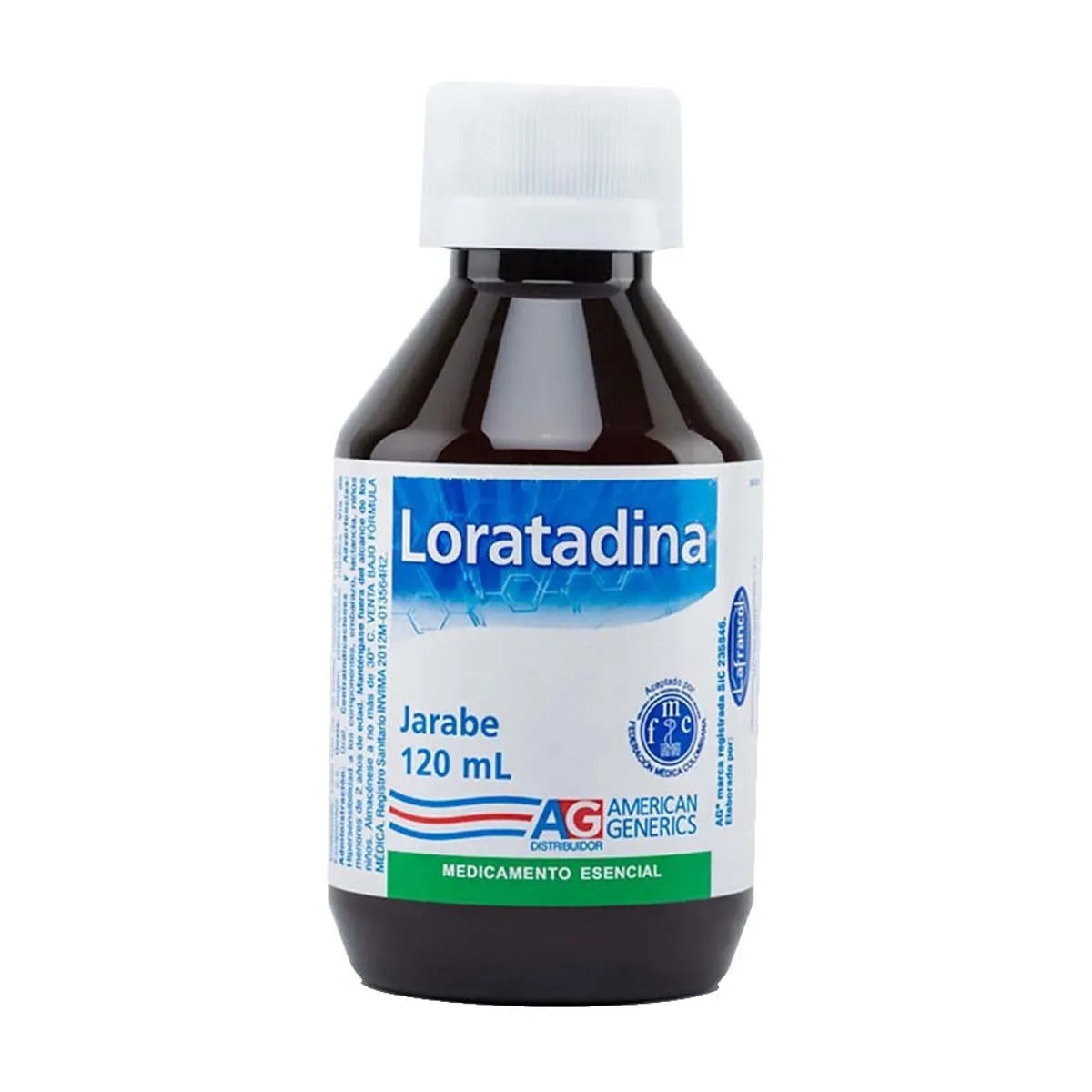 Loratadina Jarabe x 120mL (Ag)