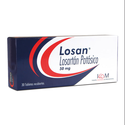 Losan 50 mg x 30 tabletas