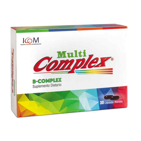 Multi Complex B-Complex x 30 cápsulas