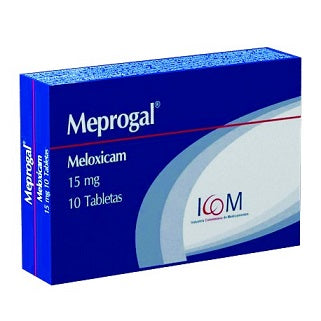 Meprogal 15 mg x 10 tabletas