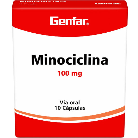 Minociclina 100 Mg Genfar