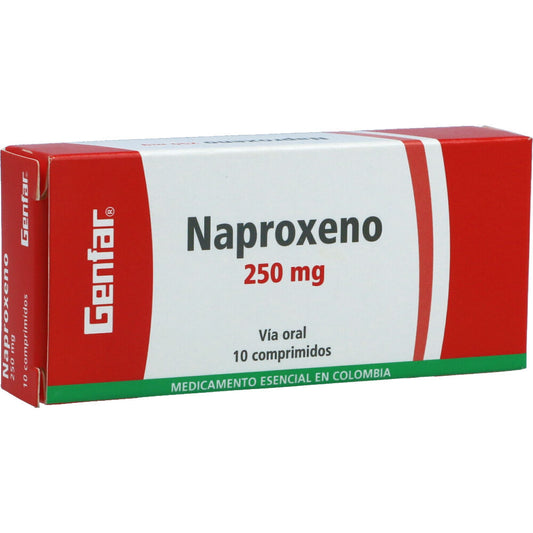 Naproxeno 250 mg (Genfar)