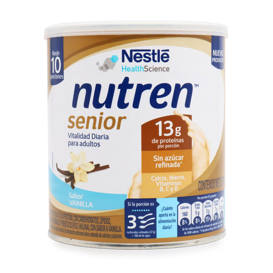 Nutren Senior en Polvo Sabor a Vainilla x 370g