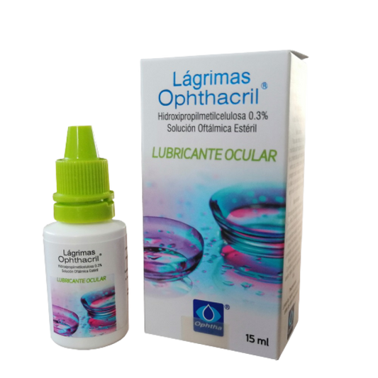 Ophthacril 0.3% solución oftálmica x 15 ml