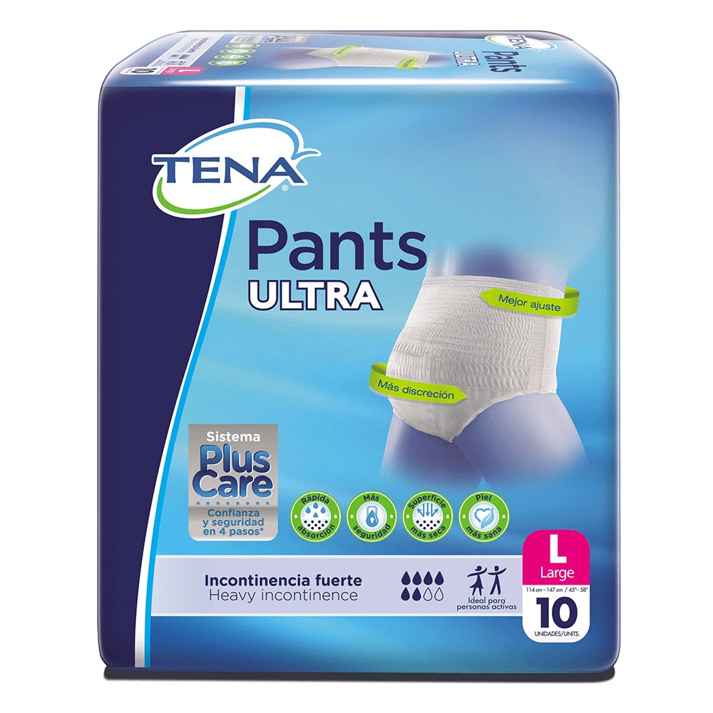 Pañal Tena Pants Ultra L Plus Care