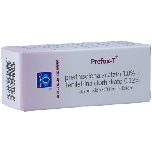 Prefox-T suspensión oftálmica x 5 ml