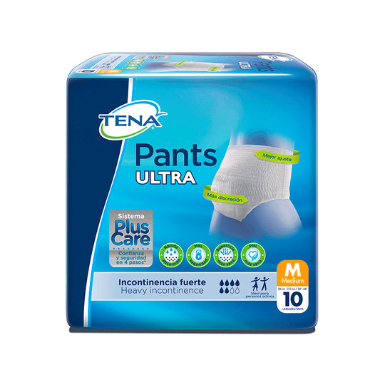 Pañal Tena Pants Ultra M Plus Care