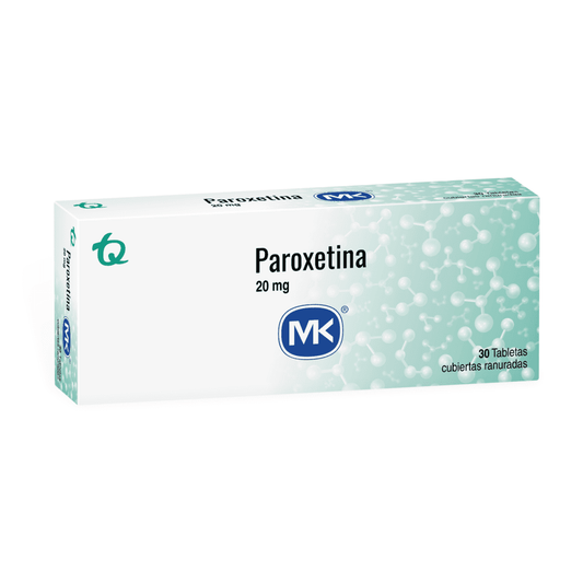 Paroxetina 20 mg (Mk)