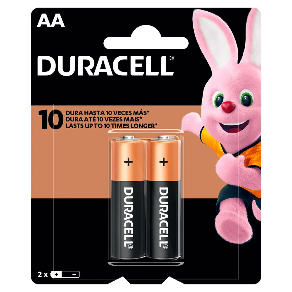 Pilas Duracell AA Alcalinas
