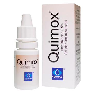 Quimox 0.5% solución oftálmica x 5 ml