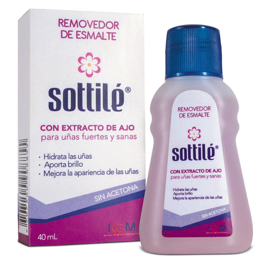 Removedor Sottile Con Ajo Frasco x 40 ml