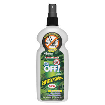 Repelente Insectos Stay Off Adultos Amazonic En Spary Frasco X 120 ml