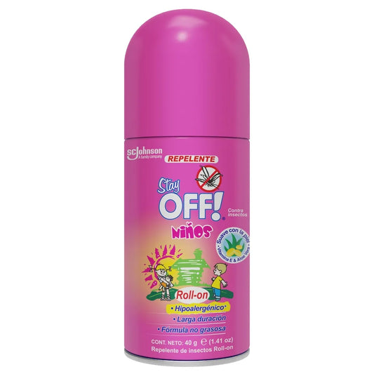 Repelente Stay Off Niños Roll-On 40 gr