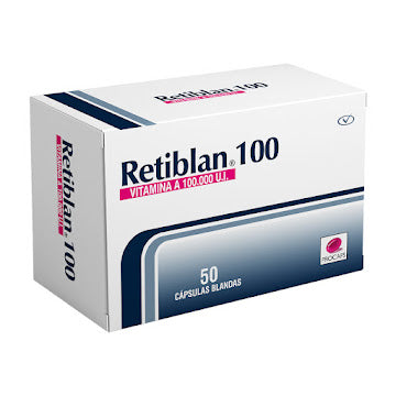 Retiblan 100 Mg Caja x 50