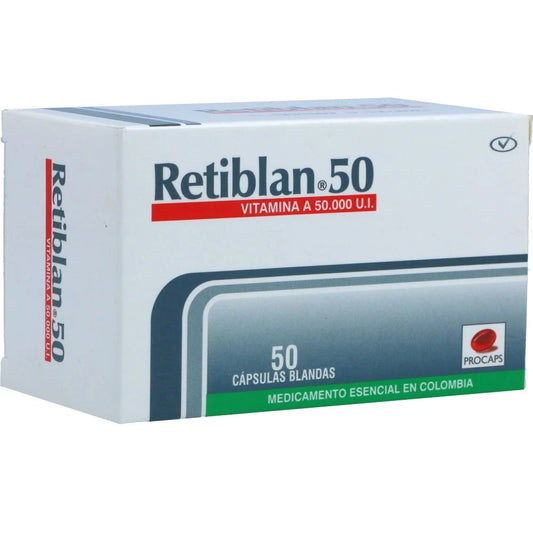 Retiblan 50 Mg Caja x 50
