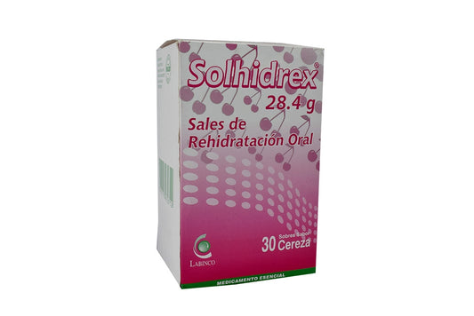 Suero Oral Solhidrex Sabor a Cereza