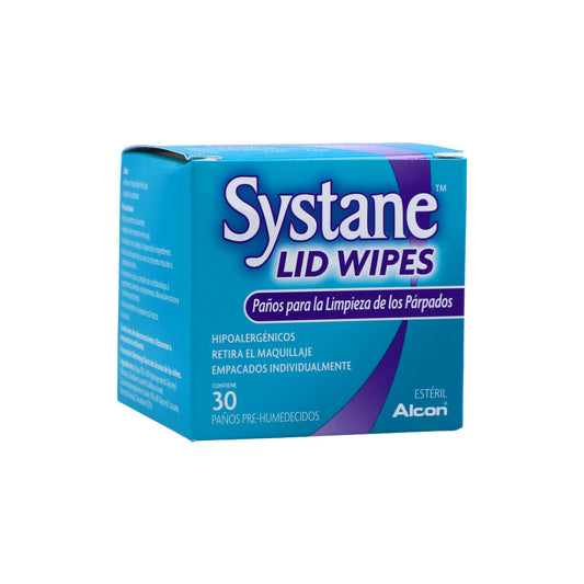 Systane Lid Wipes Limpieza Parpados