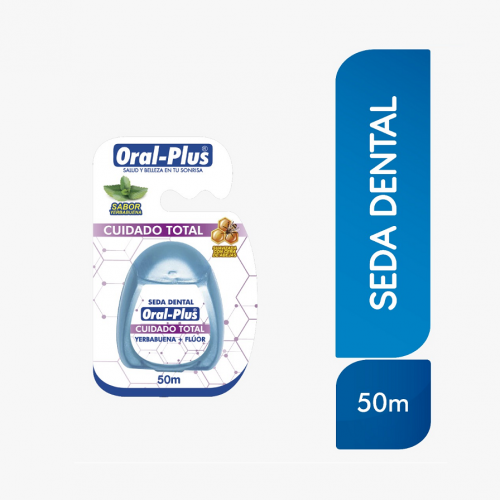 Seda Dental Oral Plus Yerba+Fluor X 50 Metros