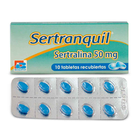 Sertranquil 50 mg (Sertralina)