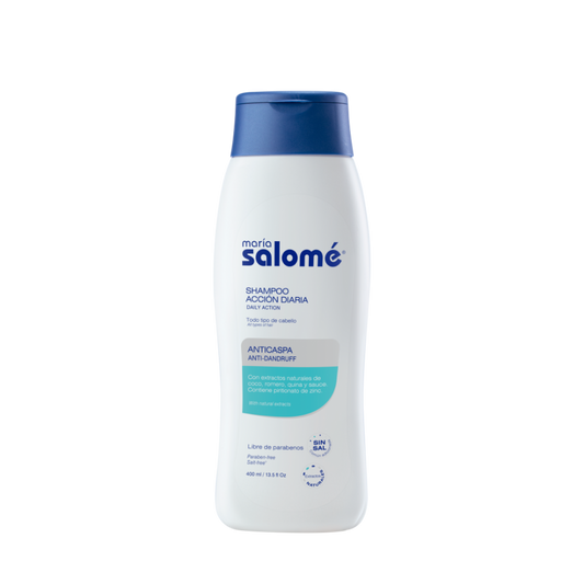 Shampoo María Salomé Acción Diaria x 400mL