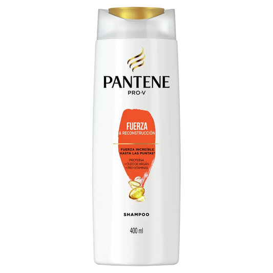 Shampoo Pantene Fuerza Reconstrucción x 400 mL
