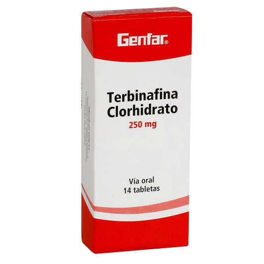 Terbinafina 250 Mg Genfar