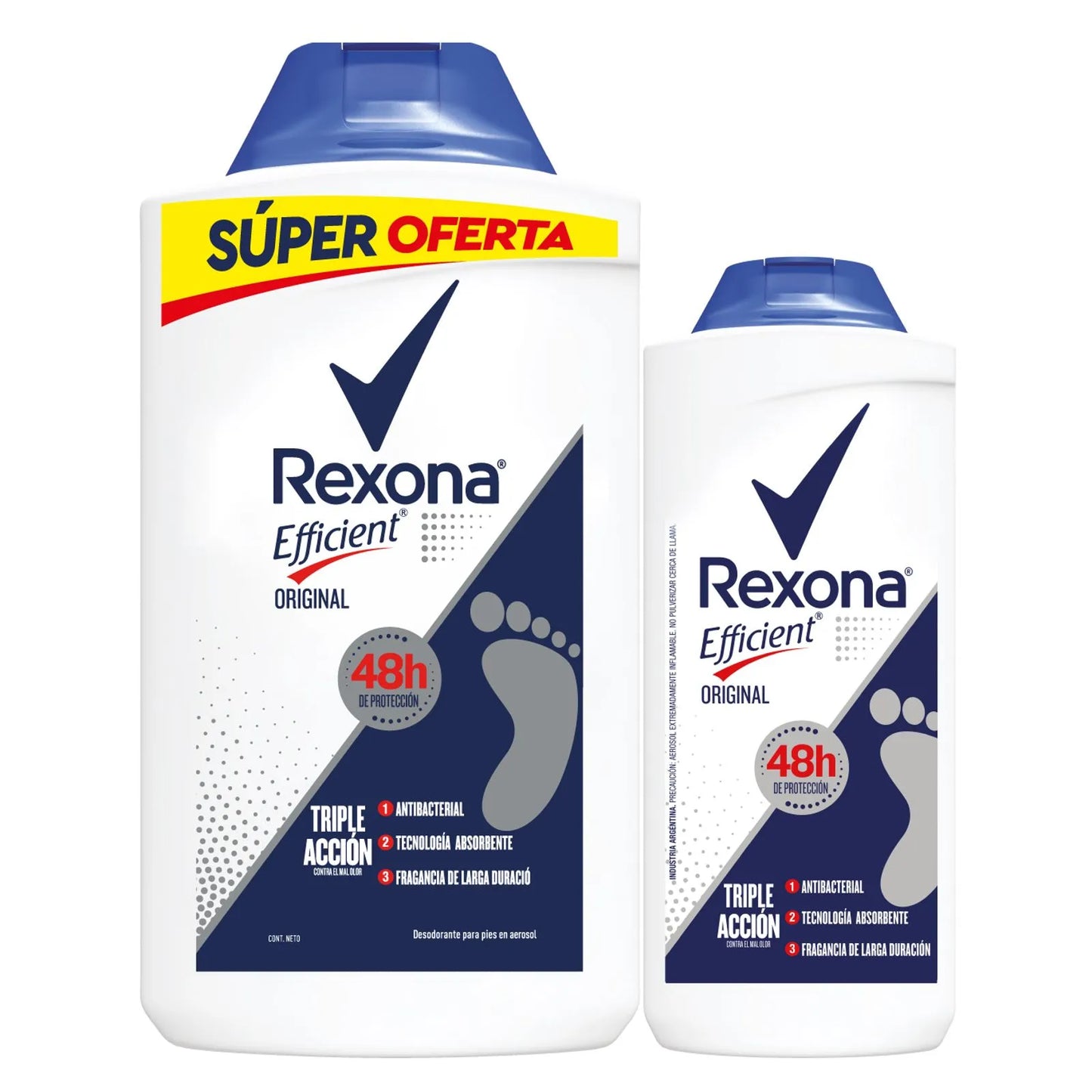 Talco Rexona Efficient