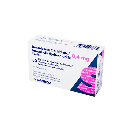 Tamsulosina 0.4 Mg Sandoz