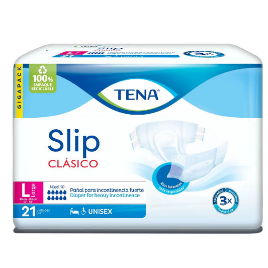 Pañal Tena Slip Clásico L