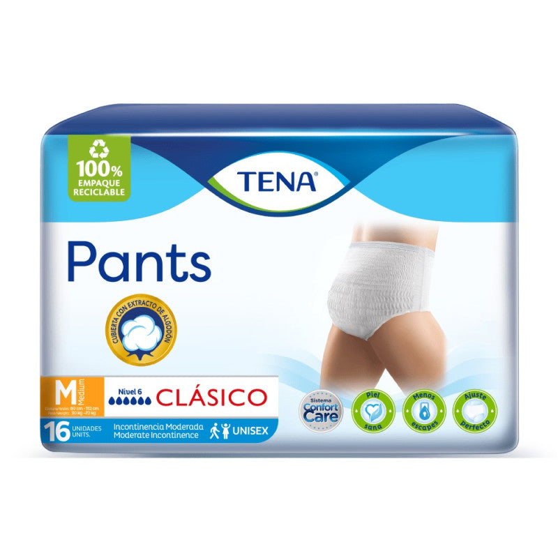 Pañal Tena Pants Clásico M