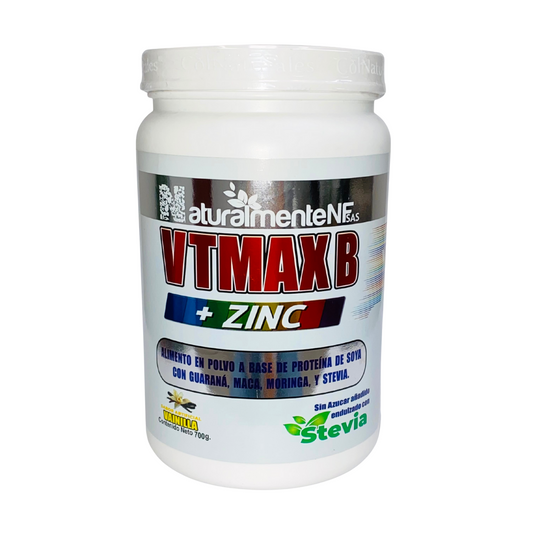 Vtmax B+Zinc Sabor a Vainilla x 700gr
