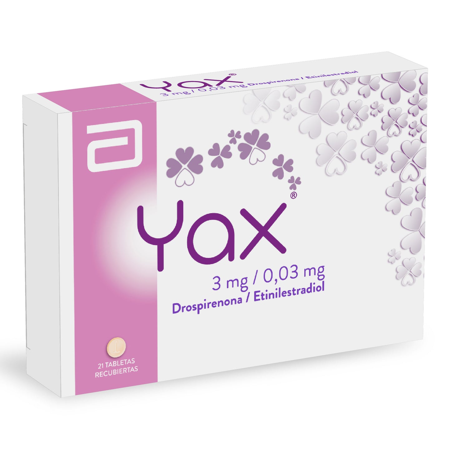 Yax 3/0.03 mg x 21 tabletas
