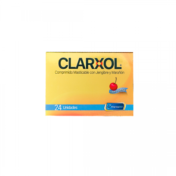 Clarxol Cereza Masticable x 24 Tabletas