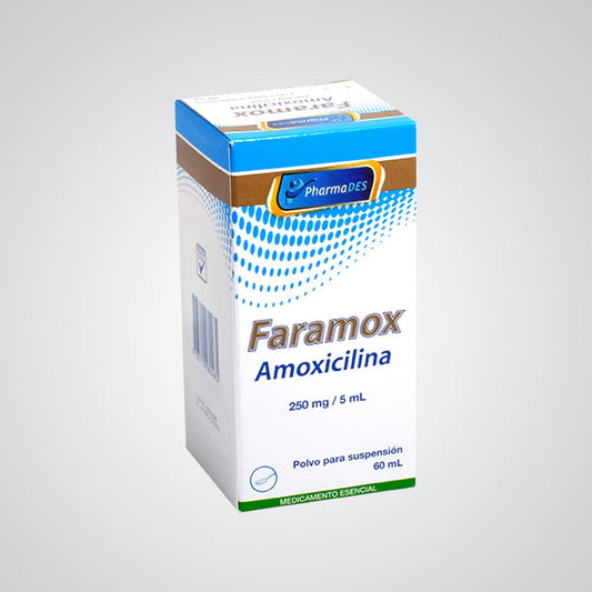 Faramox Suspensión Oral 250mg/5mL