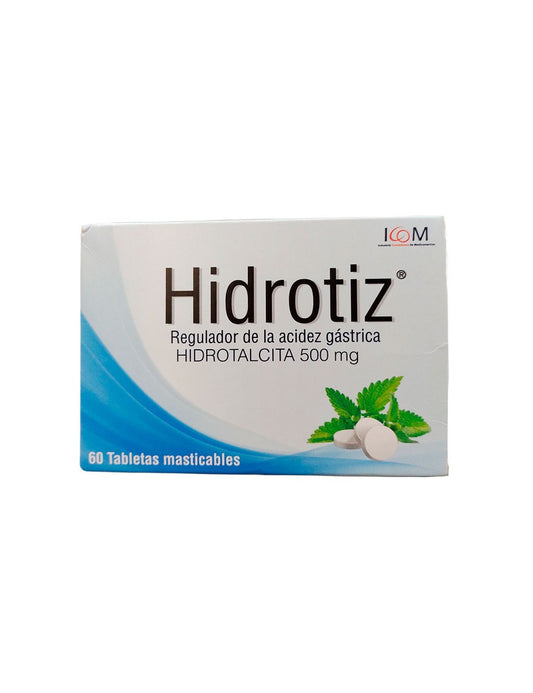 Hidrotiz 500 mg x 60 tabletas