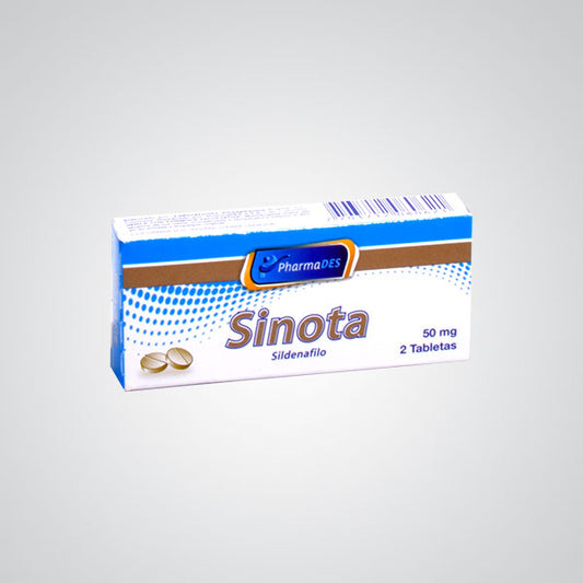 Sinota 50 mg (Sildenafilo)