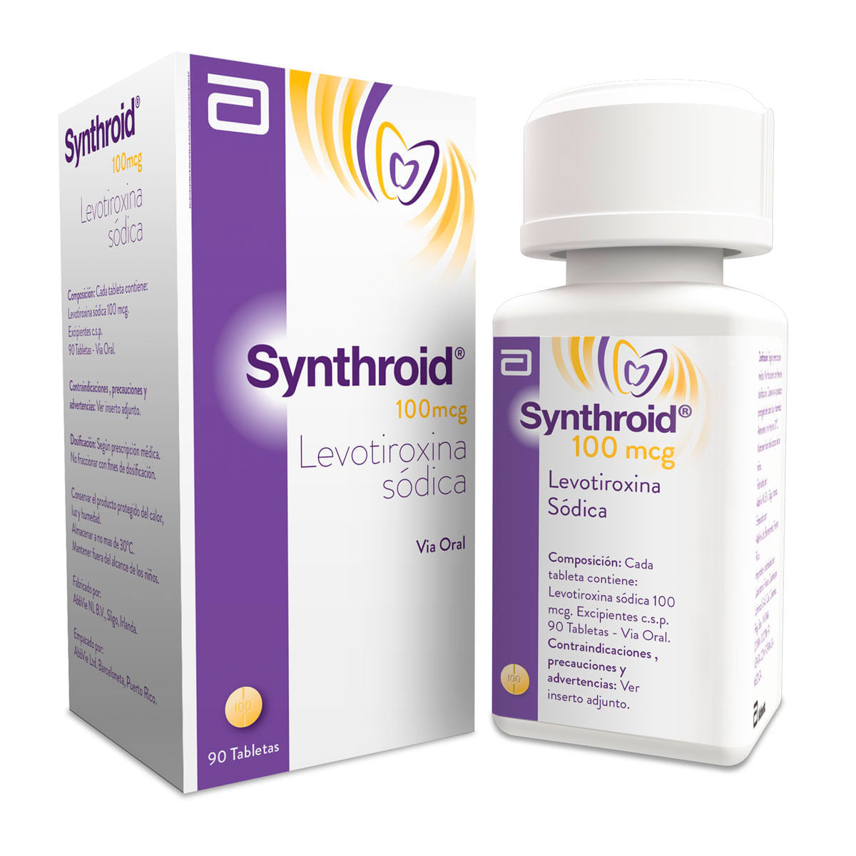 Synthroid 100 mcg