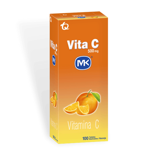 Vita C Masticable Sabor a Naranja (Mk)