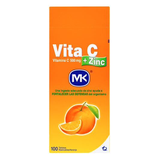 Vitamina C+Zinc Naranja Mk