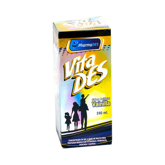 Vitades Jarabe Sabor a Vainilla x 240ml