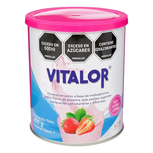 Vitalor Polvo Sabor a Fresa