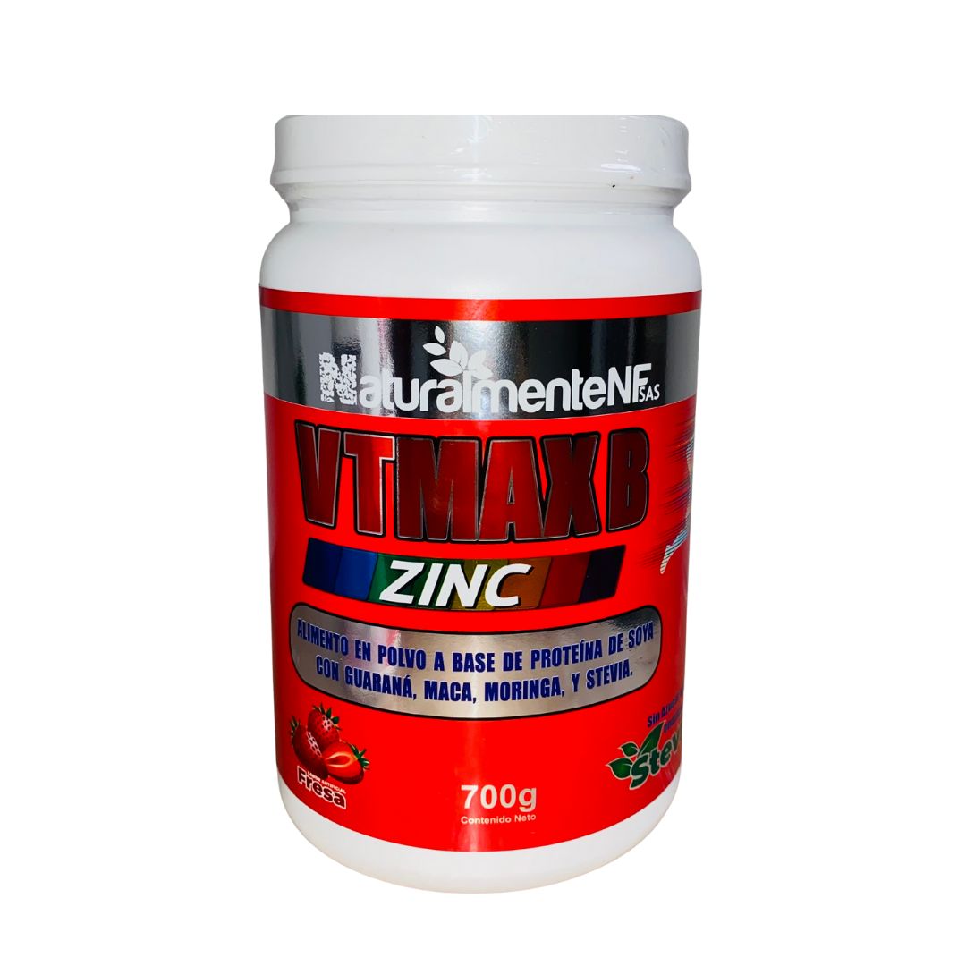 Vtmax B+Zinc Sabor a Fresa x 700gr